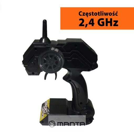 Manta 2212y sárga távirányítós autó, 20-25 km/h, 2,4 Ghz vezérlés