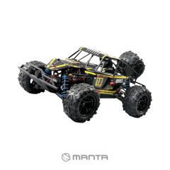   Manta 9303 sárga távirányítós autó 4WD, 40 km/h, 2,4 Ghz vezérlés