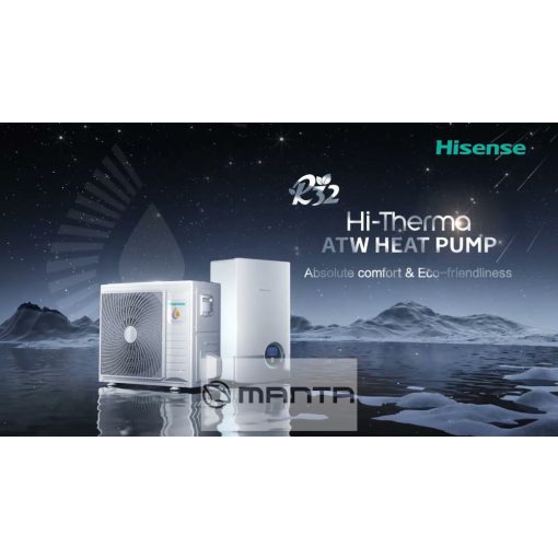 HISENSE AHW-060HC / AHM-060HCDSA HŐSZIVATTYÚ 6 kW, 1 fázis 230 V