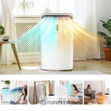 AIWA PAC12Y2 3,5 KW mobil klíma, hűtés, fűtés, párátlanító, WiFI