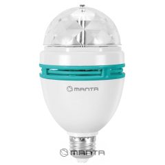 Manta DLB001 vezérelhető Smart diszkó lámpa (E27)