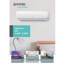 Gorenje Pandora 3,5KW split klíma csepptálca fűtéssel, beépített WIFI PANDORA35 KG