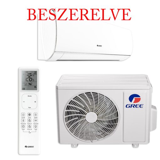 TELEPÍTÉSSEL Gree Comfort Pro inverter 3,5 kW klíma szett