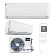 MANTA Split Type A++, inverteres, hűtő - fűtő split klíma 3.5 kw, csepptálca leolvasztás, WIFI, 7 év garanciával