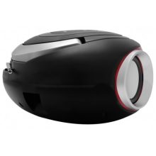 Manta MM9210BT Chilli Bluetooth Boombox rádió, és MP3 lejátszó fekete-piros - Premium