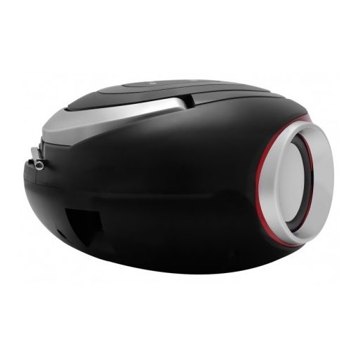 Manta MM9210BT Chilli Bluetooth Boombox rádió, és MP3 lejátszó fekete-piros - Premium