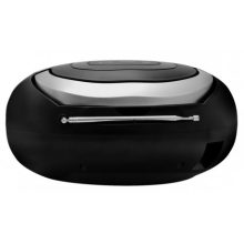 Manta MM9210BT Chilli Bluetooth Boombox rádió, és MP3 lejátszó fekete-piros - Premium