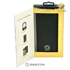 Manta MPB912B Powerbank 12000 mAh fekete - Premium