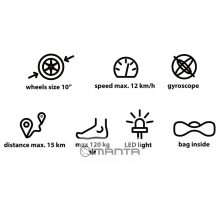 MSB002 SMART BALANCE BOARD 10 INCH