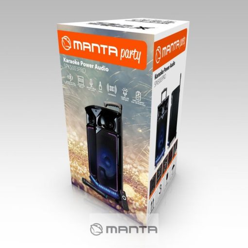 Manta SPK9003PRO 50W_bluetooth,_karaoke,_gitár