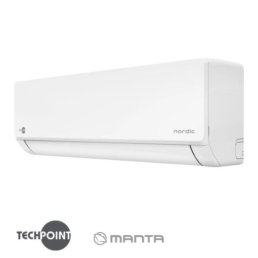 Techpoint NPT 12X PRO Nordic Inverteres Split Klíma Csepptálca Fűtéssel és Wifivel 3,4kW