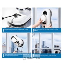 Optonica Ablaktisztító robot 80W fehér szín 