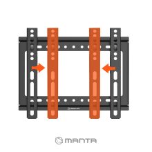 Manta P10 Tv állvány 14"-43" TV-tartó Univerzális  