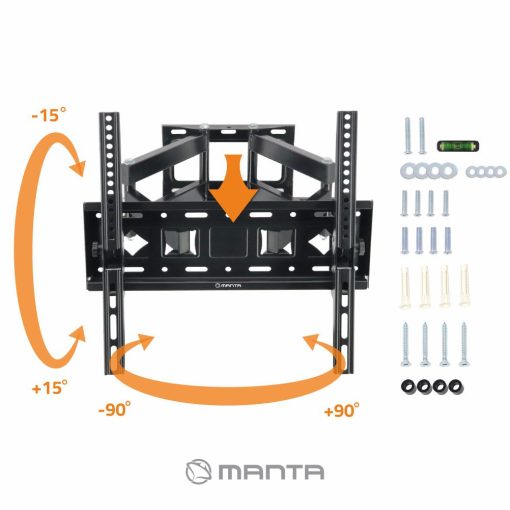 Manta P60 állítható TV tartó 26"-65" méretű TVhez