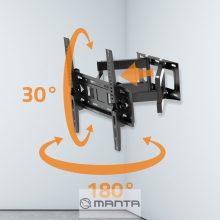 Manta P60 állítható TV tartó 26"-65" méretű TVhez