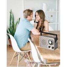 Manta RDI-FM3AN hordozható rádió