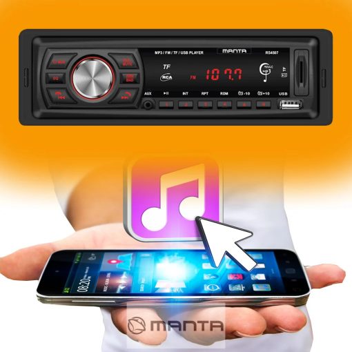 Manta RS4507 autórádió Bluetooth
