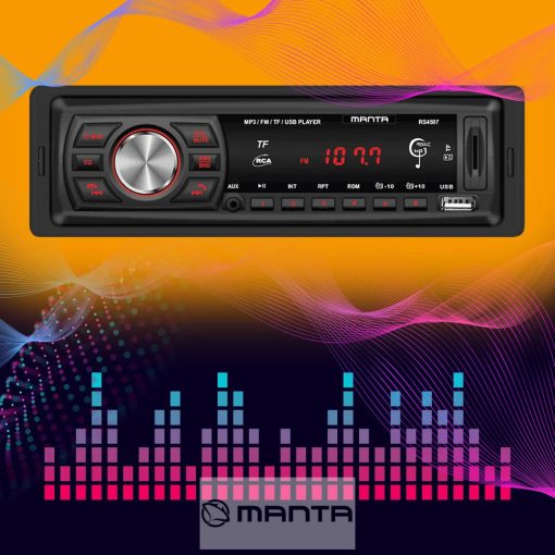 Manta RS4507 autórádió Bluetooth