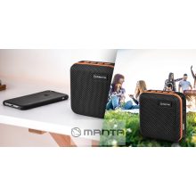Manta SPK01GO bluetooth hangfal, TWS, FM rádió