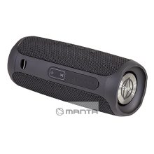 Manta SPK130GO-BK akkus bluetooth stereo hordozható hangfal és rádió