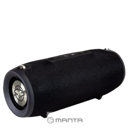 Manta SPK15GO-BK Bluetooth 20W stereo hordozható hangfal IPX4 védelemmel