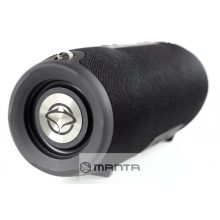 Manta SPK15GO-BK Bluetooth 20W stereo hordozható hangfal IPX4 védelemmel
