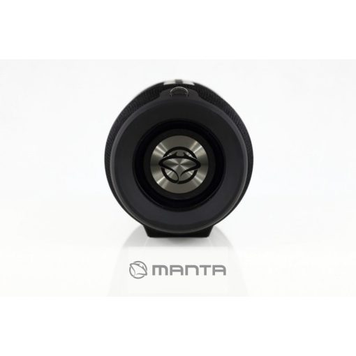 Manta SPK15GO-BK Bluetooth 20W stereo hordozható hangfal IPX4 védelemmel