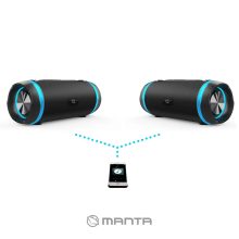 Manta SPK240 60W Bluetooth akkumulátoros hangfal IPX5 vízálló