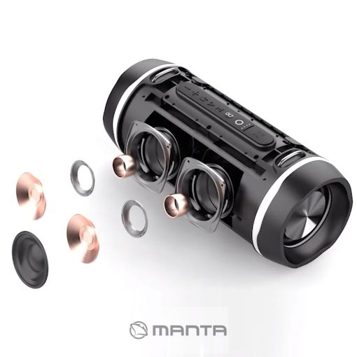 Manta SPK240 60W Bluetooth akkumulátoros hangfal IPX5 vízálló