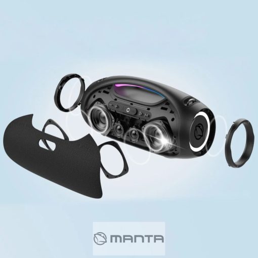 Manta SPK320 120W hordozható Bluetooth hangszóró