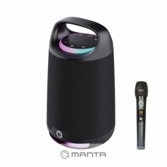   Manta SPK330B 120W bluetooth karaoke akkus hangfal, Manta OTUS hangasszisztens