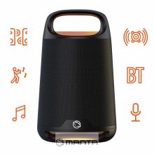 Manta SPK330B 120W bluetooth karaoke akkus hangfal, Manta OTUS hangasszisztens