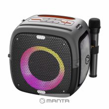 Manta ARES Mini 100W Power Audio Bluetooth hangszóró mikrofonnal