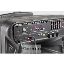 Power Audio Manta SPK5033 Karaoke hangszóró mikrofonnal 80W