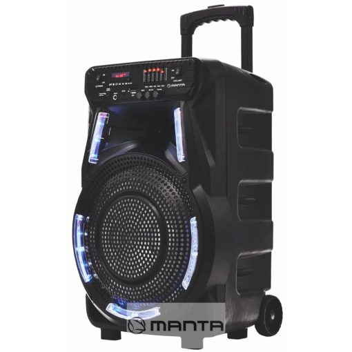 Power Audio Manta SPK5033 Karaoke hangszóró mikrofonnal 80W