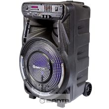 Power Audio Manta SPK5033 Karaoke hangszóró mikrofonnal 80W