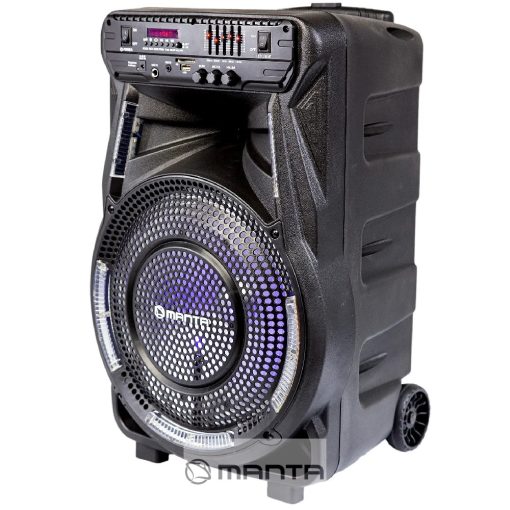 Power Audio Manta SPK5033 Karaoke hangszóró mikrofonnal 80W