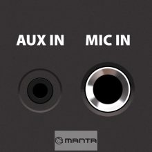 Manta SPK5037 Karaoke Stereo Power Audio Rendszer