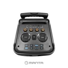 Manta SPK5220 70W hangrendszer, Bluetooth, Disco fény, Karaoke, TWS, felvevó egység, láng háttérvilágítás 