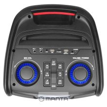 Manta SPK5350 Power Audio Flame karaoke hangrendszer