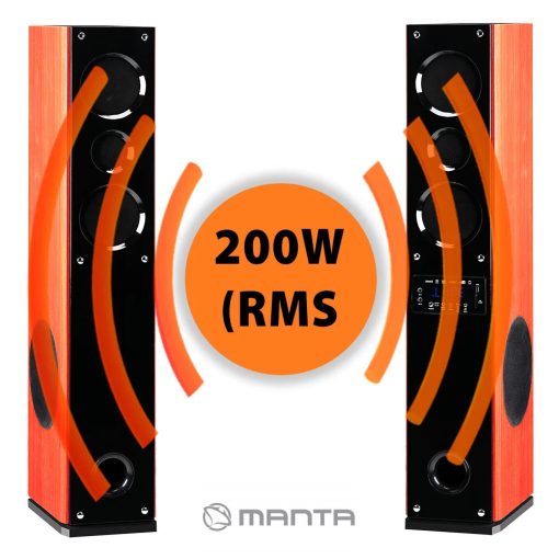Manta SPK730 sztereó 200W profi hangfal szett