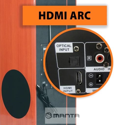 Manta SPK730 sztereó 200W profi hangfal szett