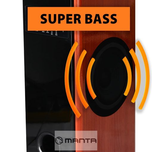 Manta SPK730 sztereó 200W profi hangfal szett