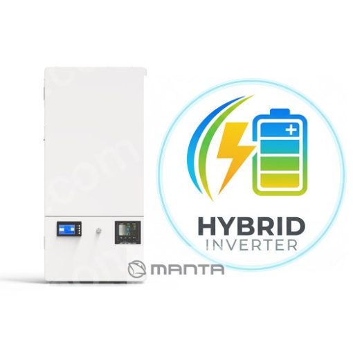 SunBox 5KW Hibrid Inverter 10KW Akkumulátorral