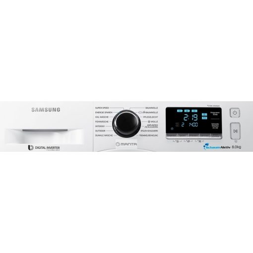 Samsung WW80K6404QW mosógép Eco Bubble